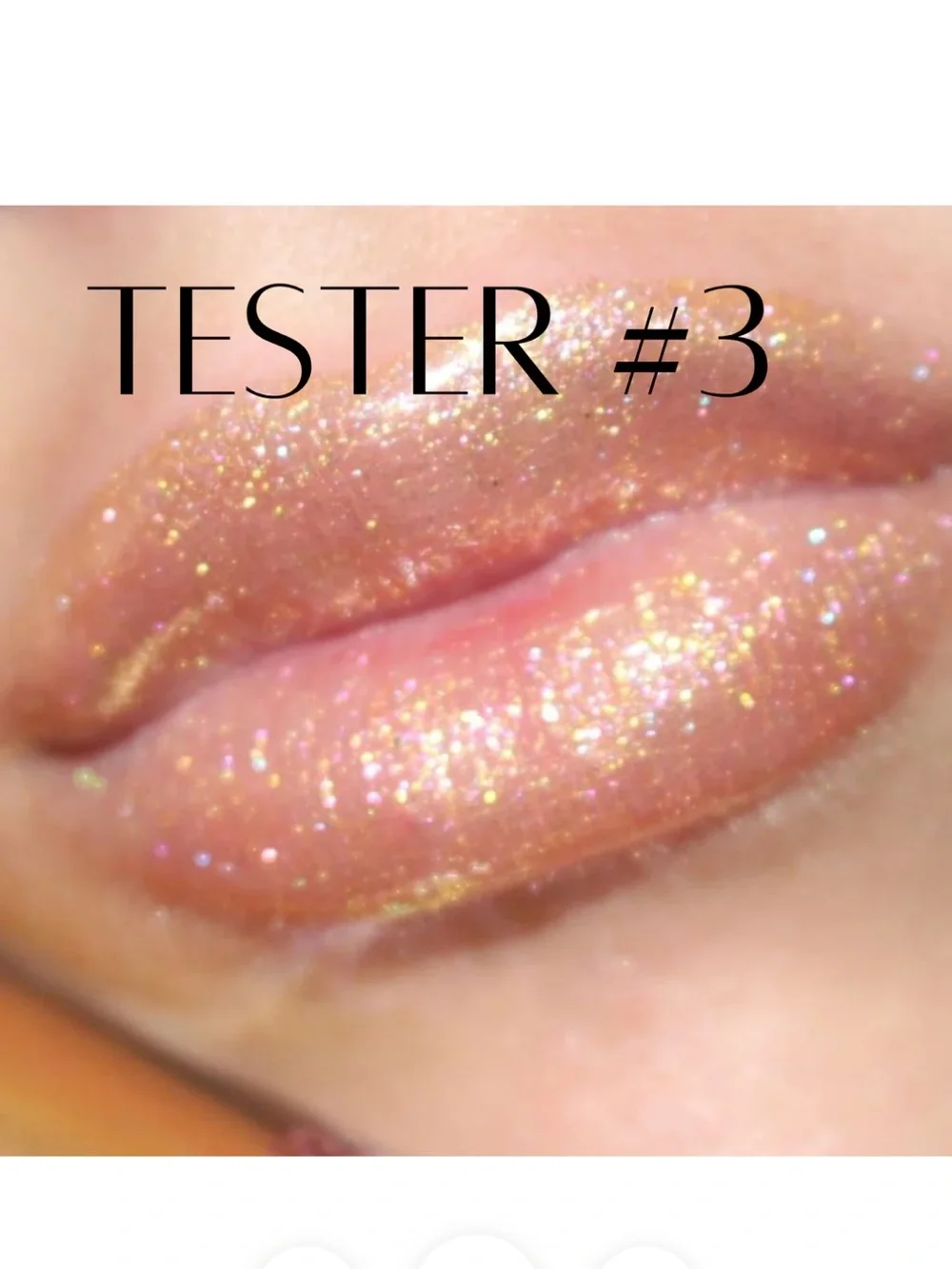 Queen Cosmetics Glitter Holographic Lipgloss Trio New FullSz Euphoria Angel Heat